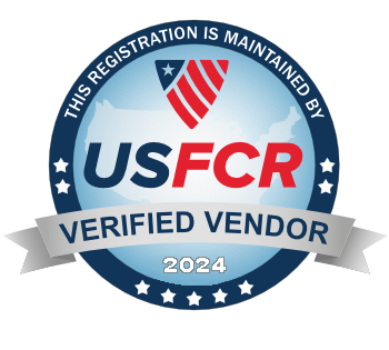 Badge of certification for Verified Vendor of USFCR